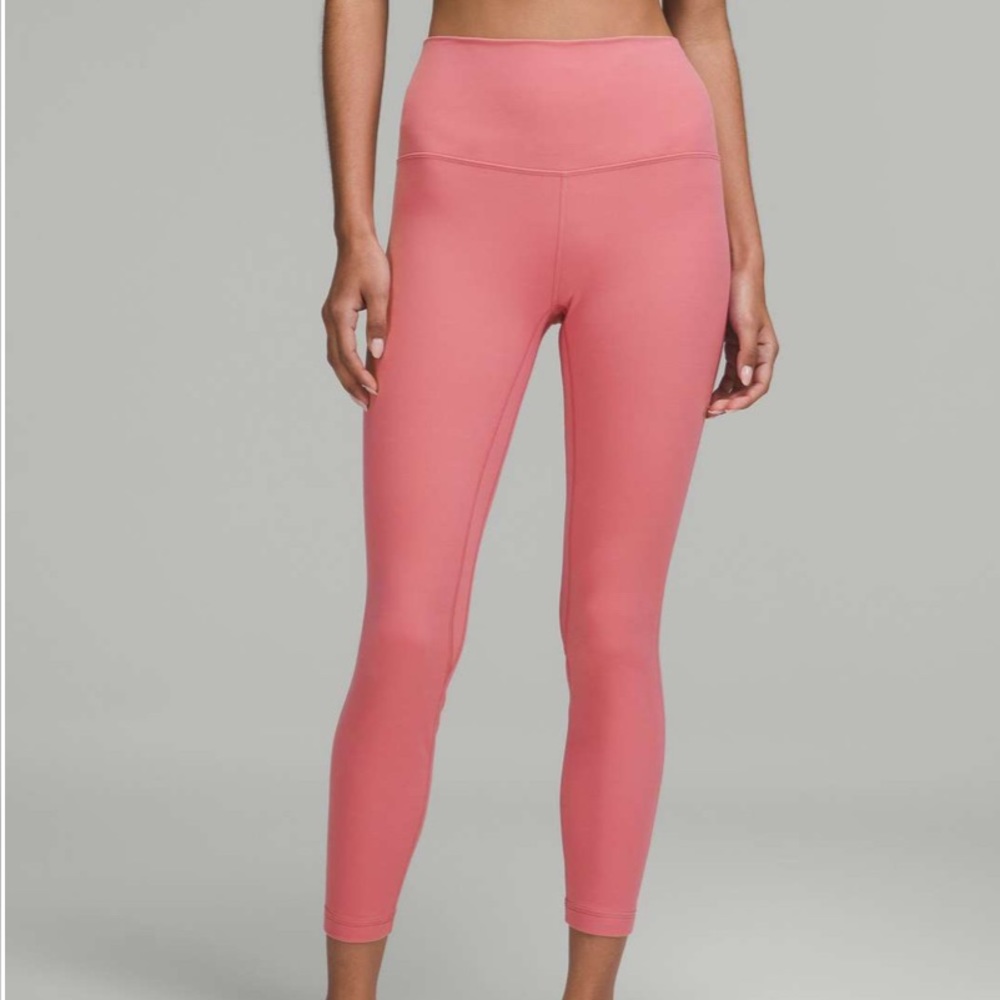 Lululemon Align leggings‎ 31” tall Pink Blossom